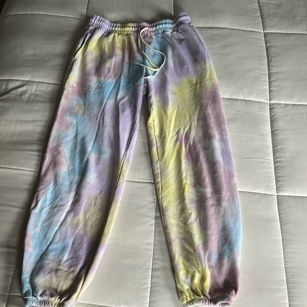 Colsie Pastel Tie Dye Joggers